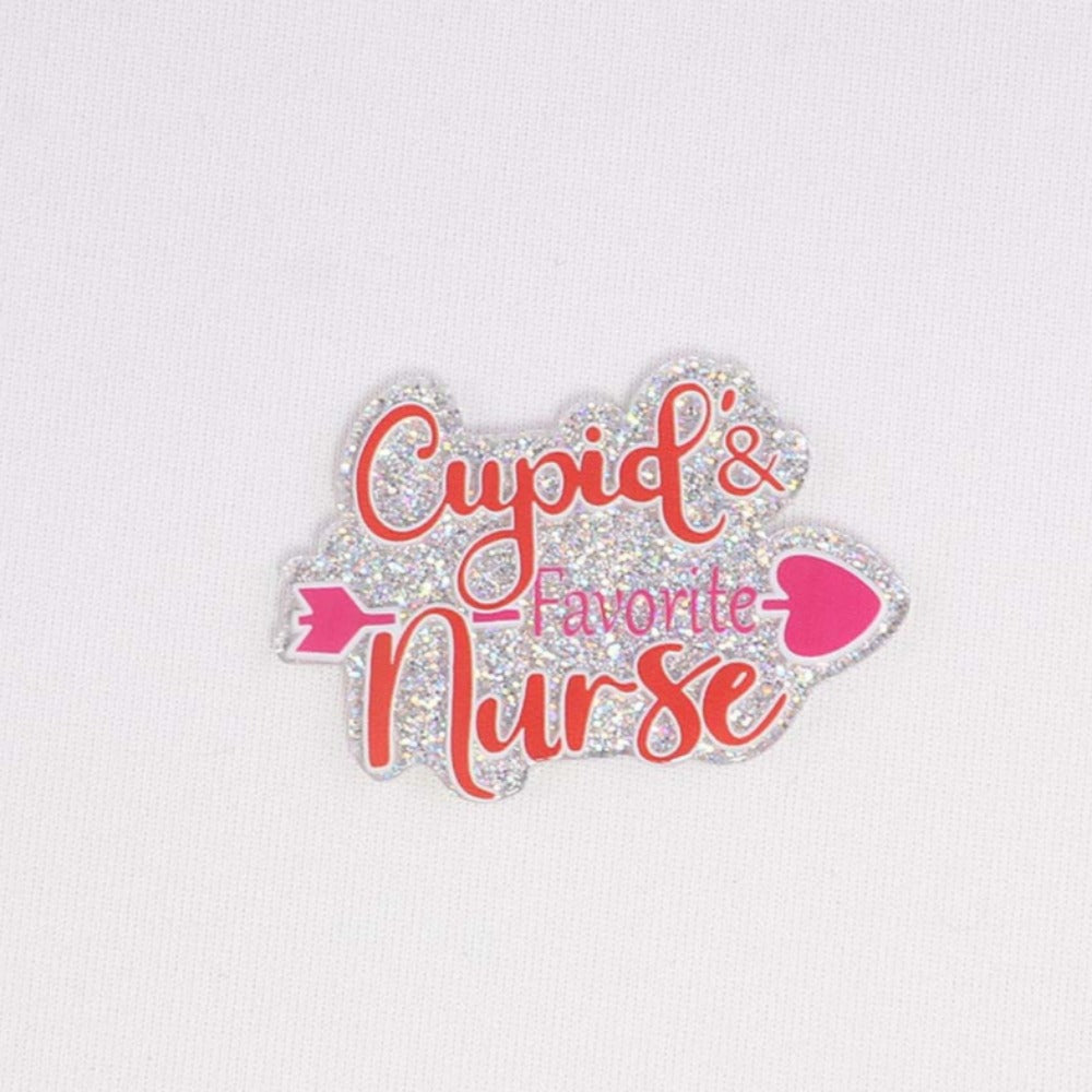 Wholesale 10pcs Loose Powder Letter Arrow Envelope Acrylic Pin Cute DIY Patch